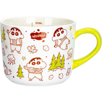 (Morden Housewives Wax Pen Little New Joint) Mark Cup Ceramic Water Cup Woman Cute Mug Cup Home Breakfast Cup