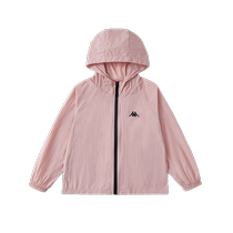 Kappa Kids Kappa Girls Skin Clothing 2024 Summer Air Conditioning Shirt Childrens Clothing Girls Sun Protection Jacket