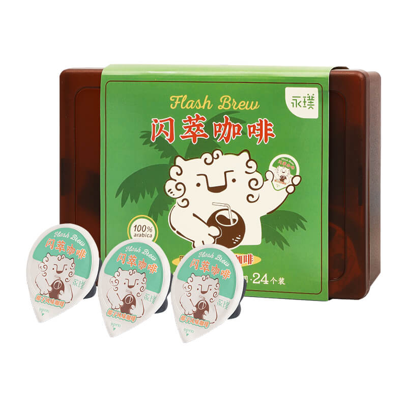 永璞闪萃椰子咖啡液春季礼盒25g*24颗0蔗糖0脂肪椰香拿铁送礼好物