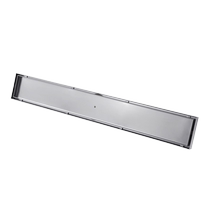 Submarine strip invisible floor drain deodorant bathroom extended shower room rectangular can be inlaid with tiles 304 stainless steel