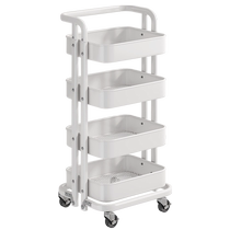 Youqin schoolbag storage rack mobile trolley with wheels tableside bag artifact middle and high school book storage rack