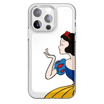 Ins cute princess suitable for iPhone15 12Promax protective cover Apple 14pro space phone case