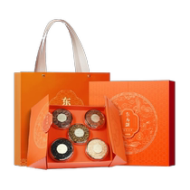 Qili Xiang American Ginseng Deer Antler Red Ginseng Dendrobium Black Wolfberry Mid-Autumn Festival Gift Box 210g nutritional supplement gift for the elders