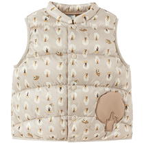 (Same model in picture book joint IP shopping mall) Balabala baby vest 2023 new boys and girls vest winter clothing
