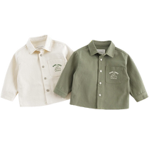 Mark Jenny Boys Fun Puppy Casual Jacket Childrens Thick Shirt 2024 Autumn New Style