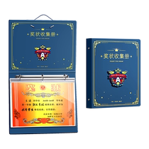 Enmi primary school students certificate collection book storage bag a3 boys girls children a4 photo album book with certificates