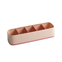 Sock box storage box household underwear partition organizer drawer storage artifact five-in-one compartment