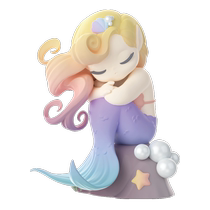 (52TOYS) Mer de sommeil La série de genie Blind Box Chauded with the Peripheral Mind Gift Pendulum