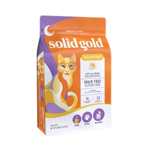 Solid Gold upgraded version] imported full-price fresh and delicious chicken cat food 12 pounds 5 44kg