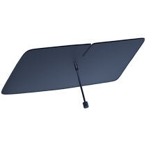 Touben Double Decker Voiture Sunombre Front Bouclier Intérieur Isolation Sonde solaire Isolation thermique Sunscreen Voiture de pare-brise