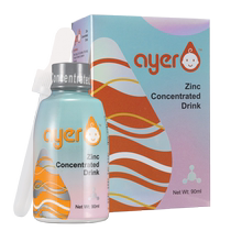 Ayer Calcium Iron Zinc Ayer Zinc Concentrated Drinking Liquid 90ml Bottle Glycine Chelated Liquid Zinc American Original