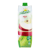 European imported natural Rus Naturalis apple juice 1L fruit and vegetable juice for children the elderly and pregnant women drinks