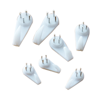 Ou Runzhe hook invisible traceless nail photo frame hook picture hanging wedding photo wall nail hanging nail traceless 30 pack