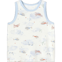 (Same style in the mall) Yings childrens vest summer breathable vest for boys and girls 2024 new baby sling