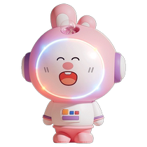 Internet celebrity popular childrens bubble gun music bubble blowing handheld Gatling fully automatic bubble wand early education story machine