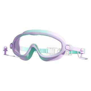 Gafas de natación para niños yottoy montura grande antivaho de alta definición