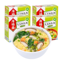 Haifusheng instant soup hibiscus fresh vegetable soup 8g*20 bags of vegetable soup ready-to-eat soup package instant soup