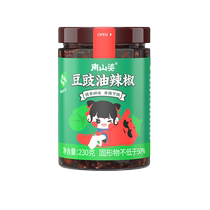 Nanshanpo black bean oil chili 230g x 1 bottle bibimbap noodles seasoning chili sauce Guizhou style rice chili sauce