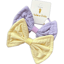 La Scilia Butterfly Knot Childrens Hair Ring Girl Hair Rope Hair Rope Hair Accessories Woman Baby Head Rope Little Girl Leather Fascia Girl