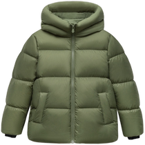 (Hot Hi2 0) Mini Barabara boys and girls fever and cold-resistant down jacket baby parent-child down jacket