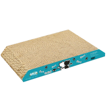 Dipur trapezoidal cat scratching board claw grinder cat claw grinding board cat claw board corrugated cat nest cat toy cat supplies