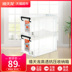 hộp nhựa microwave [Cửa hàng bách hóa hàng ngày] 天龙 高 透 压 压 收纳 箱 20L * 2 6069 - Trang chủ hộp đựng đồ ăn Trang chủ