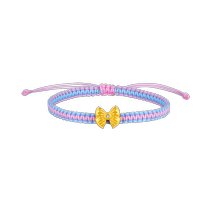 Zijin 5D Girl Series Bow Diamond Bracelet Beads 1