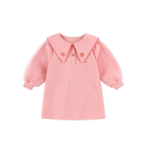 ()jellybaby girls skirt 2023 new childrens dress baby girl spring and autumn princess skirt
