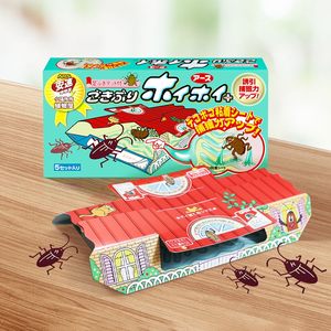 安速小强恢恢一窝端蟑螂屋5枚装室内厨房无毒捕捉器蟑螂药