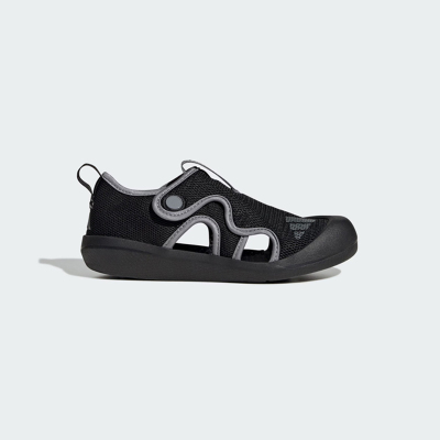 Adidas Girls' Sandals, New Summer Style, Wave Star Breathable Mesh, Non-Slip Texture, Easy to Put on and Take Off, Casual Wear — 7