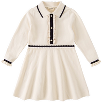 () David Bella Girls Dress 2024 New Medium and Large Childrens Skirt Spring Childrens Princess Dress