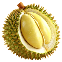 Tayhalli Thai importé dor pillow de fruits frais durian doux glutineux sucré 3-8 catty