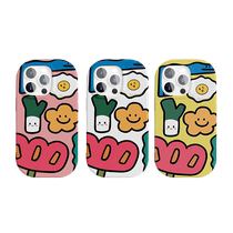 Simple flower suitable for Apple 15 mobile phone case iPhone13 14promax anti-fall 12 11 cartoon xr advanced