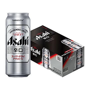 【朝日】超爽系列辛口风味生啤500mlx36罐