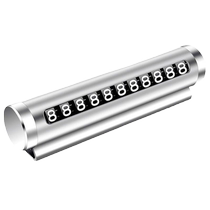Edo mobile phone plate car temporary parking number mobile license plate ornaments car high-end supplies