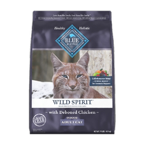 Lanzhi Blue Food Wild Elf imported cat food boneless chicken 11 pounds adult cat food 4 9KG*1 bag
