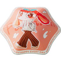 Mu Meng childrens umbrella girl princess style primary school students sun protection sunny and rainy girls rounded corner baby small umbrella