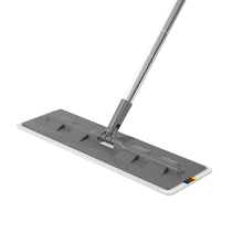 Hanshi Liujia household floor mop artifact 2022 new silicone silent flat mop 1 piece 44*14 5*136cm