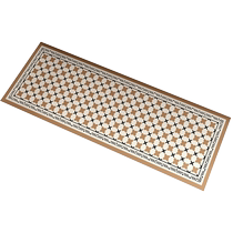 Special anti-slip and anti-oil floor mat for kitchen washable and wipeable floor mat household leather strip mat pvc stain-resistant carpet