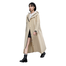 Positive Rain raincoat Adult outwear long full body Anti-rainstorm Single lady New all-electric electric battery car Rain Beatle