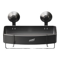 Taili bathroom rack free of punching bathroom toilet suction cup storage drain rack toilet towel rack