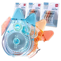 Deli correction tape for students large capacity silent and drop-resistant correction tape correction tape correction fluid dedicated to junior high school students