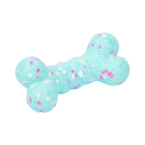 Zeze dog toy self-healing anti-gnawing molar chewing ball rubber small ball rope knot relieves boredom small and medium-sized dog training ball