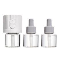 Black Cyclone Electric Heating Mosquito Repellent Liquid Cyclone Baby Unscented 3 Bottles 1 Intelligent Heater Anti-mosquito Killer Mosquito Repellent