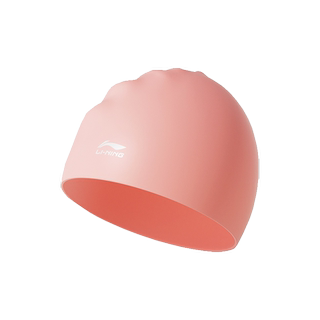 李宁泳帽新款女士防水不勒头专业男款游泳帽成人儿童专业硅胶帽子
