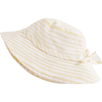 (Mark Jenny Rufu) Summer 2024 Hats Girls Striped Sun Hats Bucket Hats