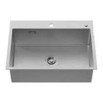 Jomoos newly upgraded honeycomb embossed sink large single tank thickened vegetable basin wash basin household 304 stainless steel