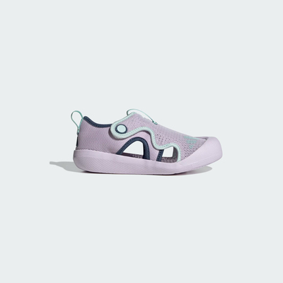 Adidas Girls' Sandals, New Summer Style, Wave Star Breathable Mesh, Non-Slip Texture, Easy to Put on and Take Off, Casual Wear — 8