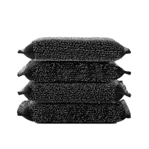 Stainless steel cloth kitchen dishwashing sponge household stainless steel wire sponge kitchen decontamination magic scrubbing artifact
