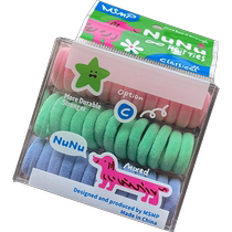 Rasharia childrens thumb hair band baby rubber band does not hurt hair towel circle hair rope headband girls baby hair accessories
